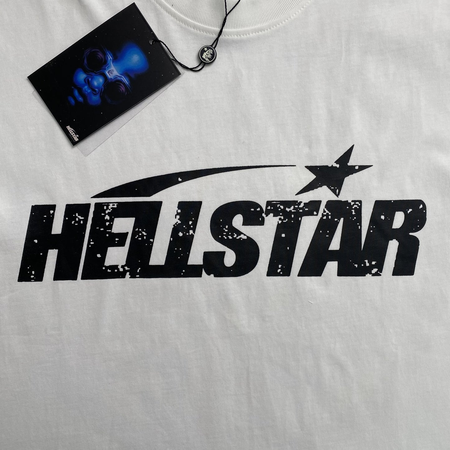 HELLSTAR CLASSIC LOGO GEL PRINT T-SHIRT