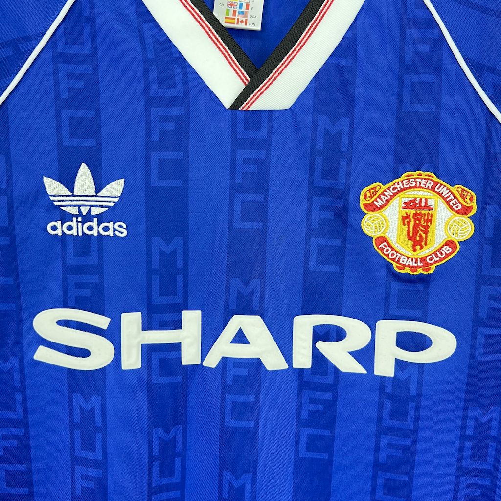 CAMISETA TERCERA EQUIPACIÓN MANCHESTER UNITED 1988/90