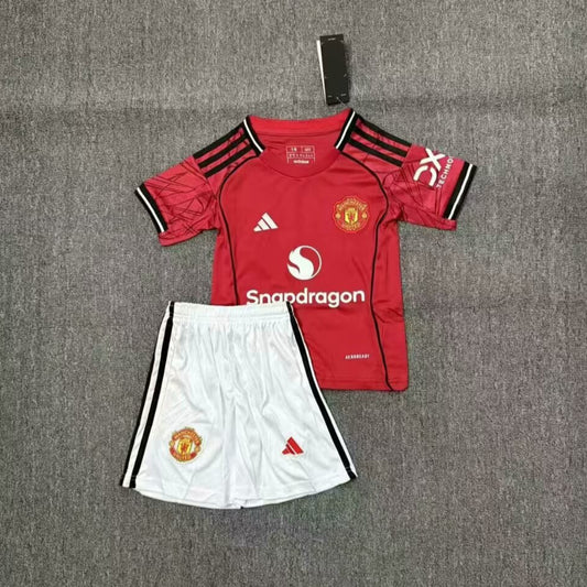 CAMISETA PRIMERA EQUIPACIÓN MANCHESTER UNITED 25/26 VERSIÓN INFANTIL