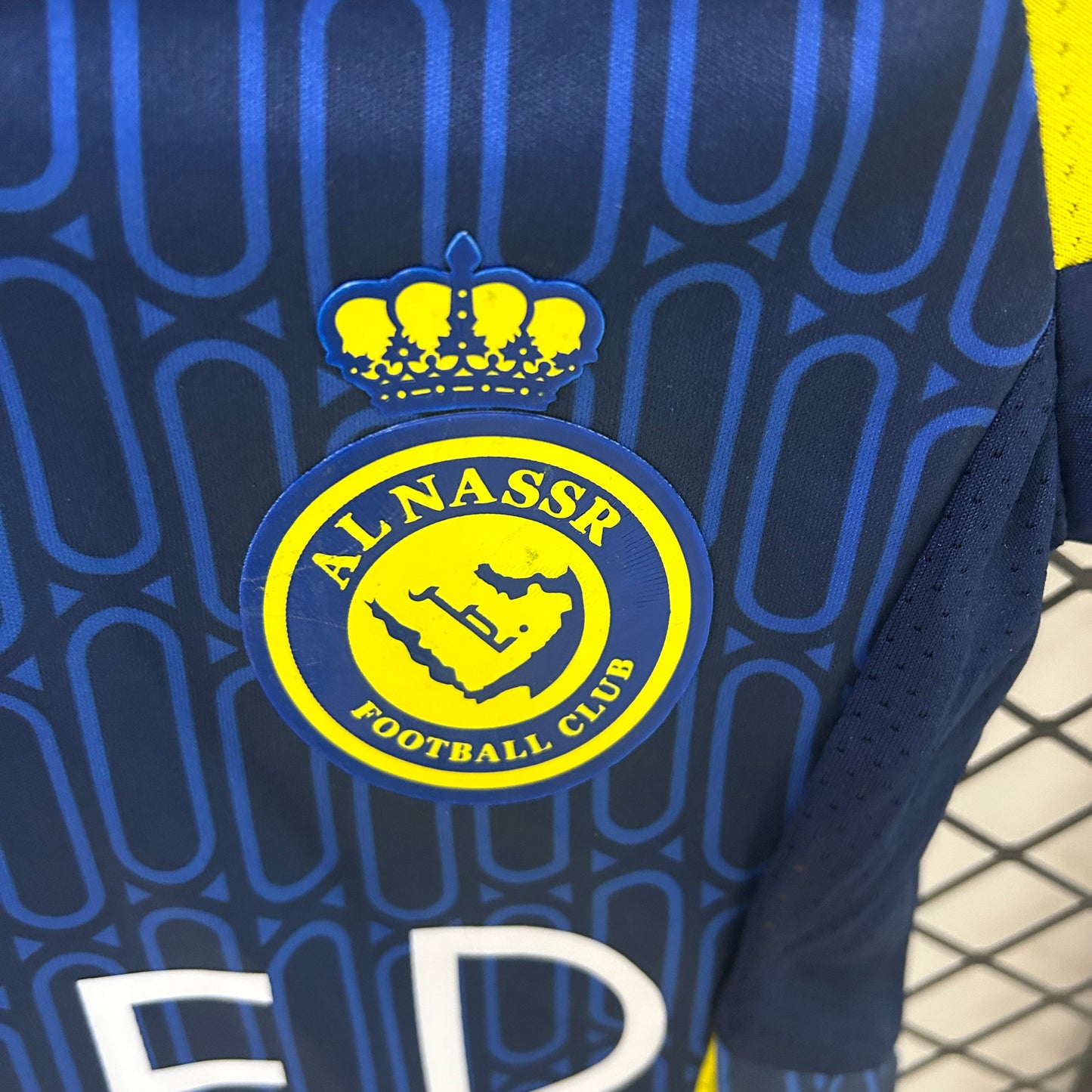 CAMISETA SEGUNDA EQUIPACIÓN AL NASSR 24/25 VERSIÓN INFANTIL