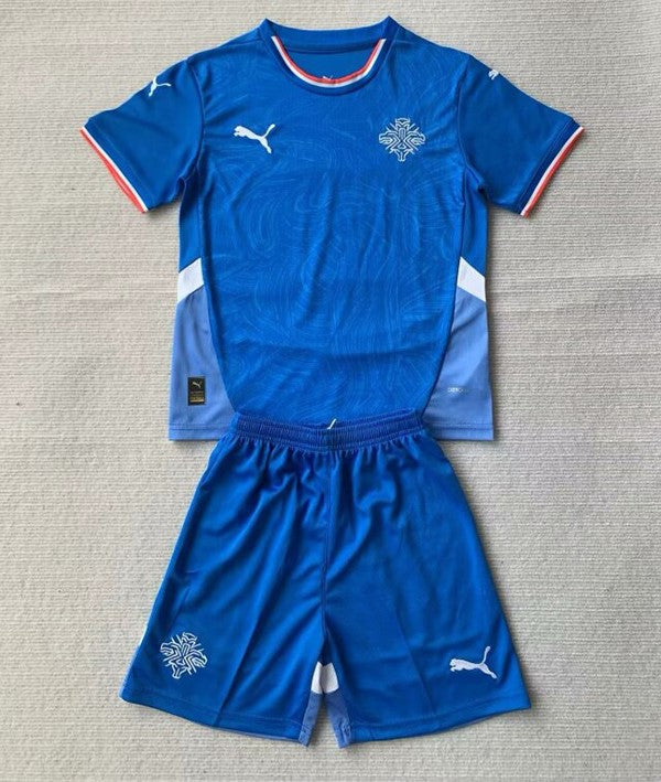 CAMISETA PRIMERA EQUIPACIÓN ISLANDIA 2024 VERSIÓN INFANTIL