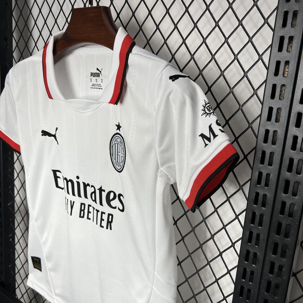 CAMISETA SEGUNDA EQUIPACIÓN AC MILAN 24/25 VERSIÓN INFANTIL