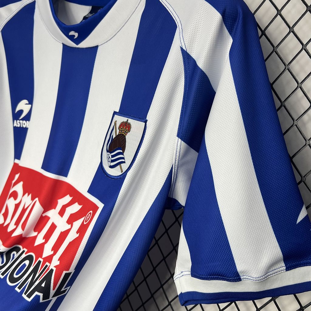 CAMISETA PRIMERA EQUIPACIÓN REAL SOCIEDAD 2002/03