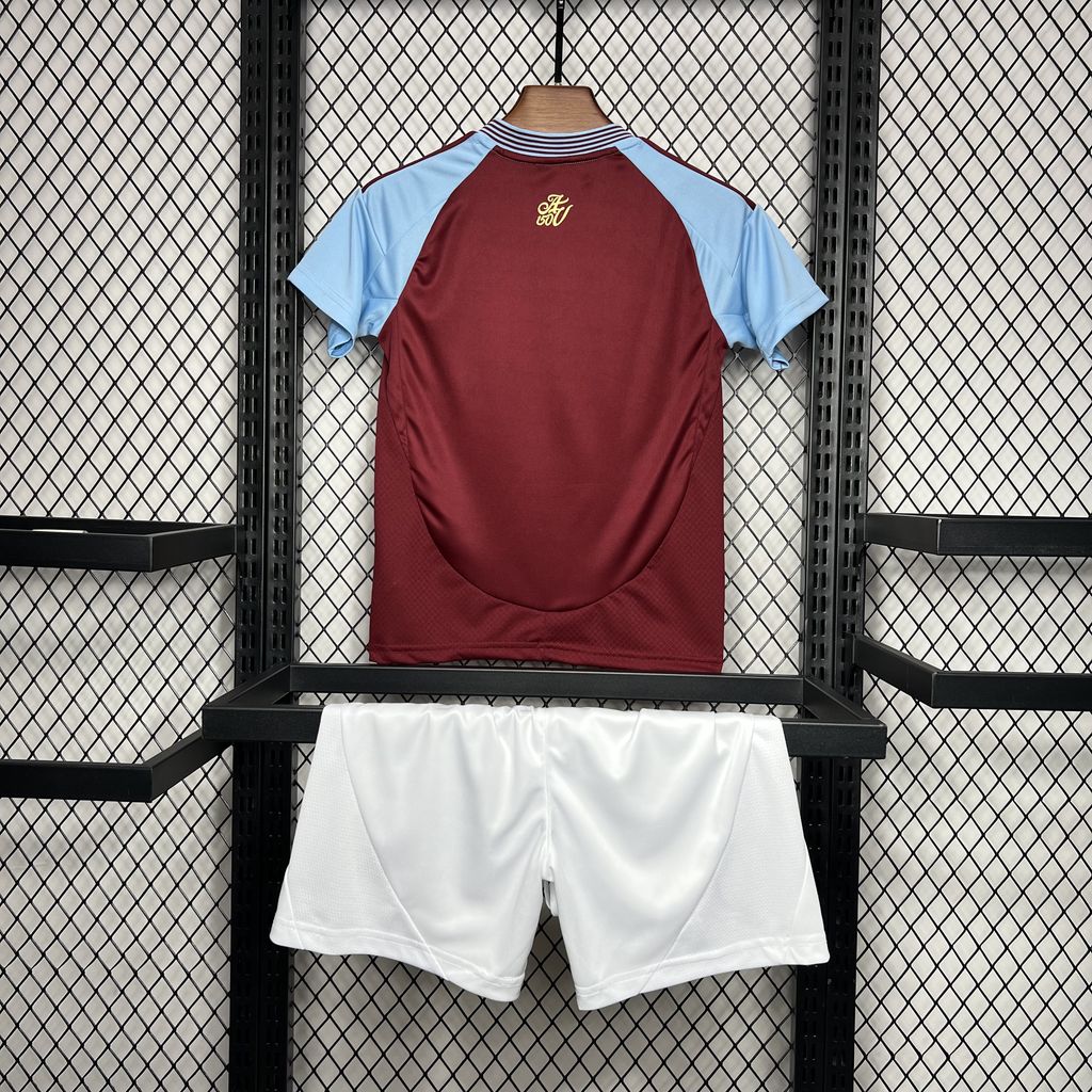 CAMISETA PRIMERA EQUIPACIÓN ASTON VILLA 24/25 VERSIÓN INFANTIL