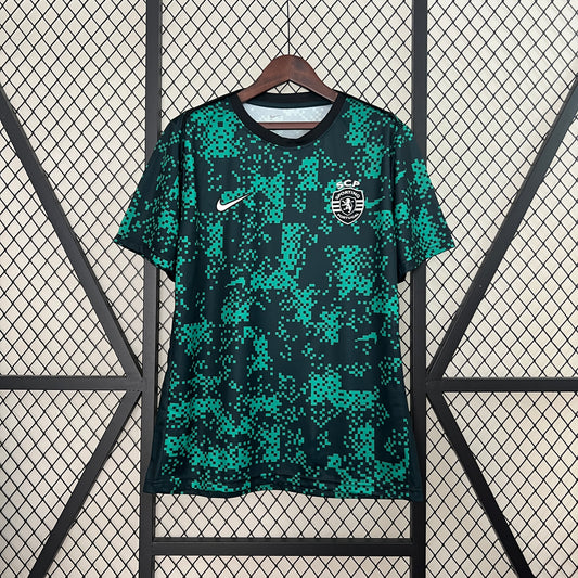 CAMISETA ENTRENAMIENTO SPORTING CP 24/25 VERSIÓN FAN