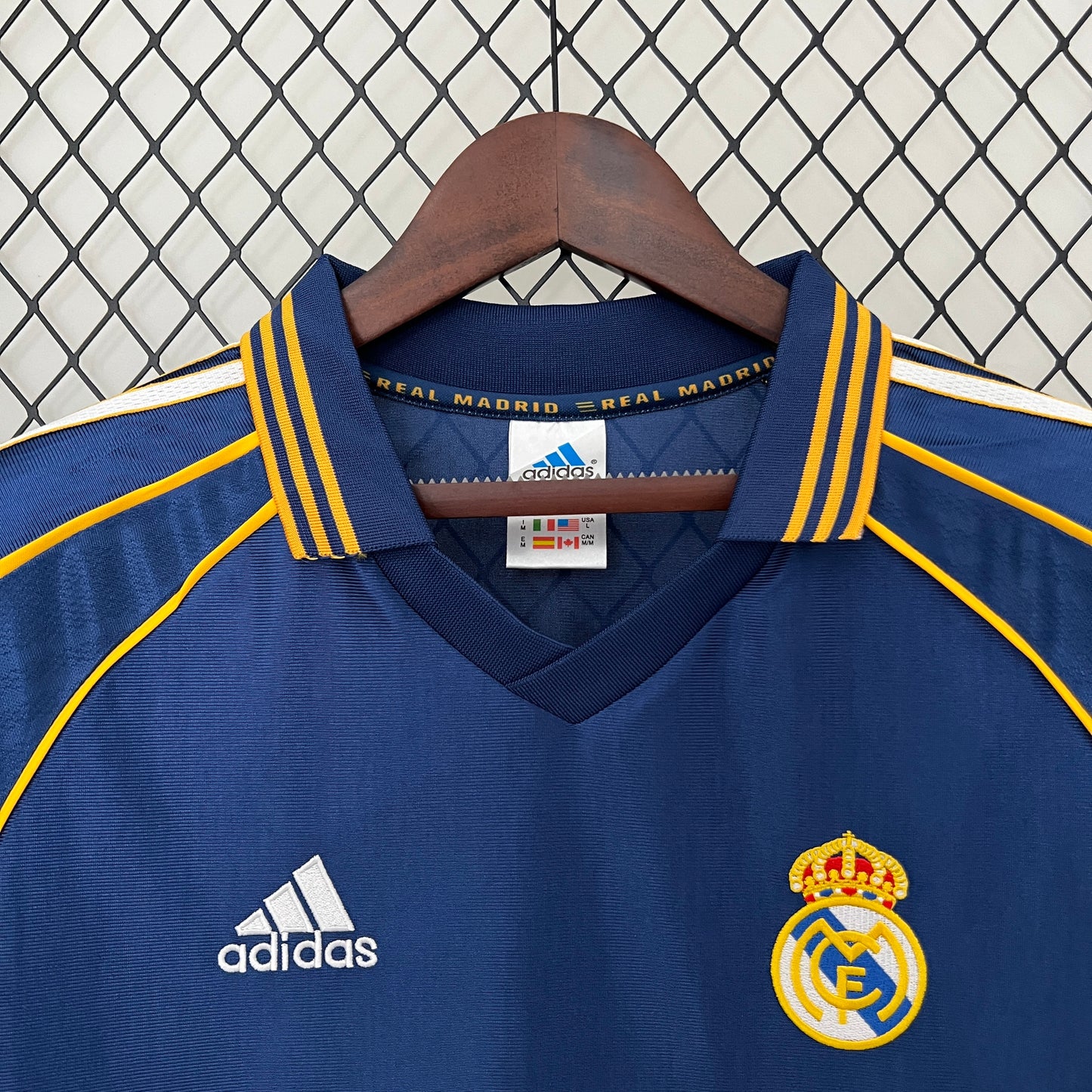 CAMISETA TERCERA EQUIPACIÓN REAL MADRID 1998/99