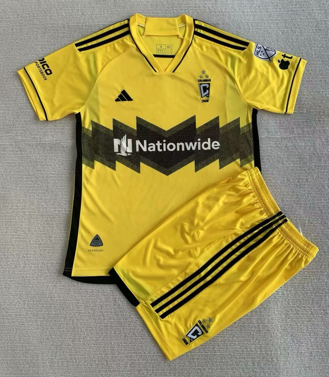 CAMISETA PRIMERA EQUIPACIÓN COLUMBUS CREW 2024 VERSIÓN INFANTIL