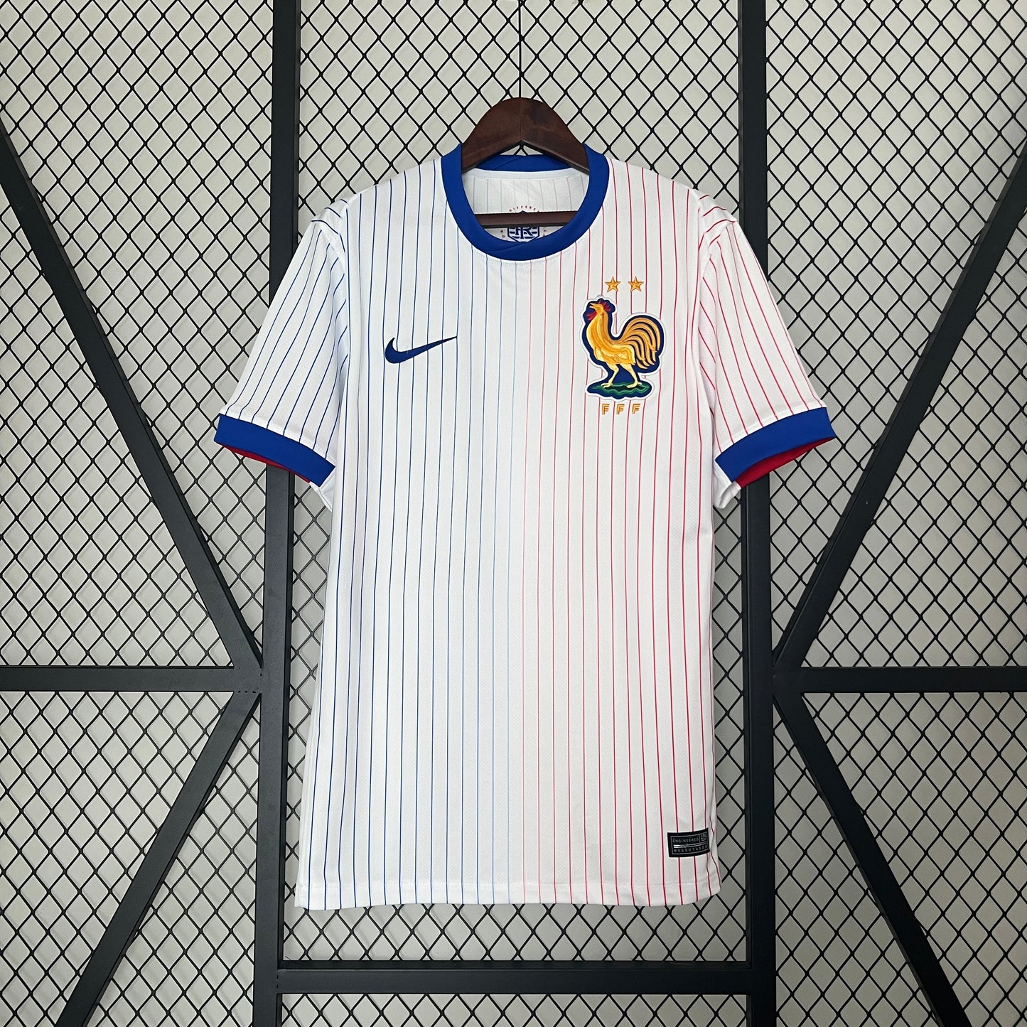 CAMISETA SEGUNDA EQUIPACIÓN FRANCIA 2024 VERSIÓN FAN