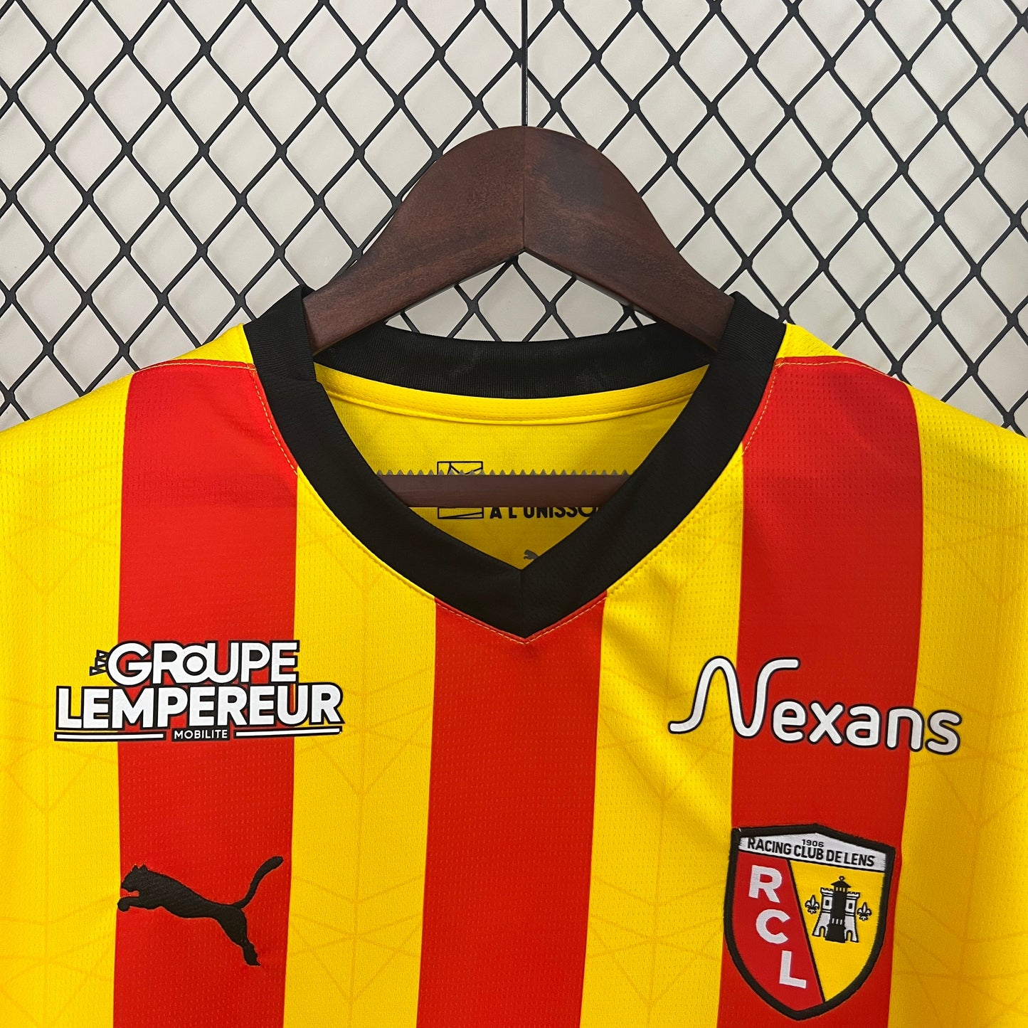 CAMISETA PRIMERA EQUIPACIÓN RC LENS 24/25 VERSIÓN FAN