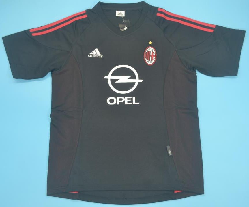 CAMISETA TERCERA EQUIPACIÓN AC MILAN 2002/03