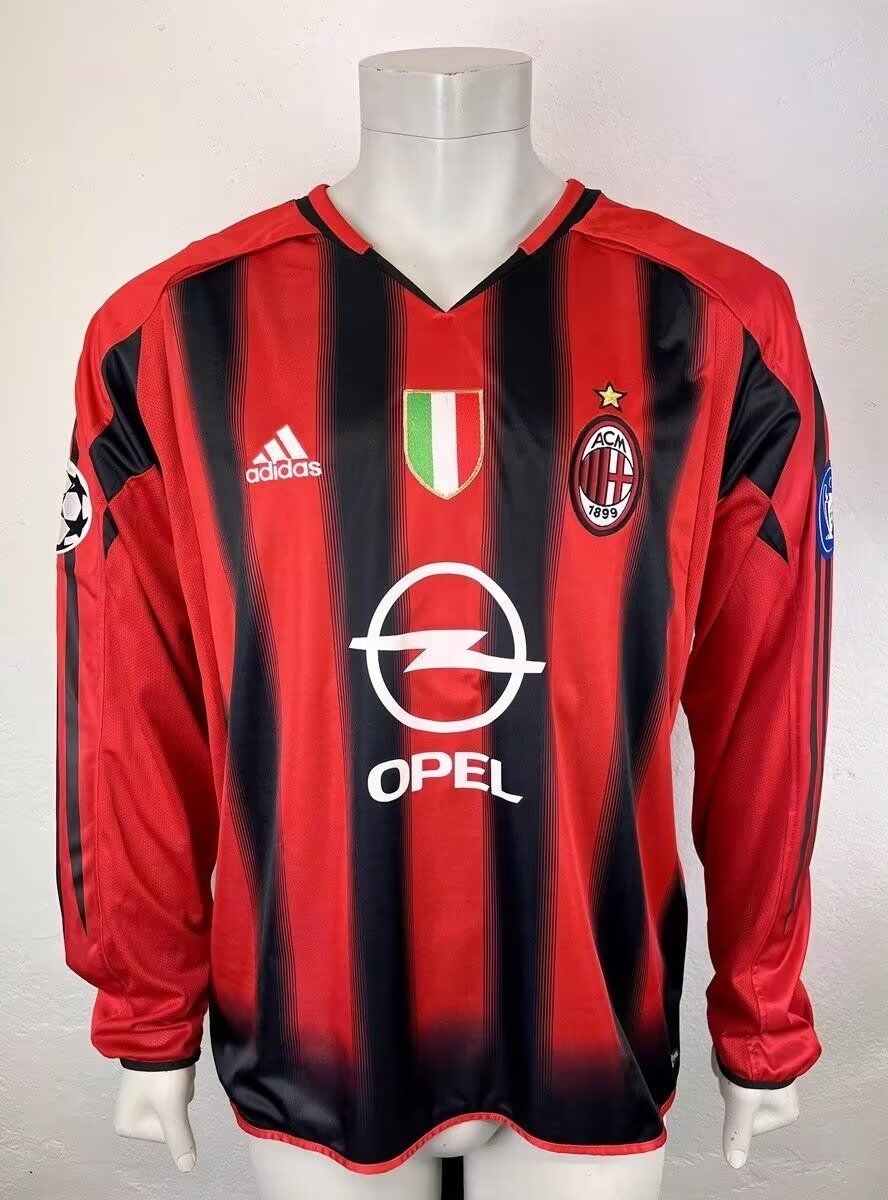 CAMISETA PRIMERA EQUIPACIÓN AC MILAN 2004/05