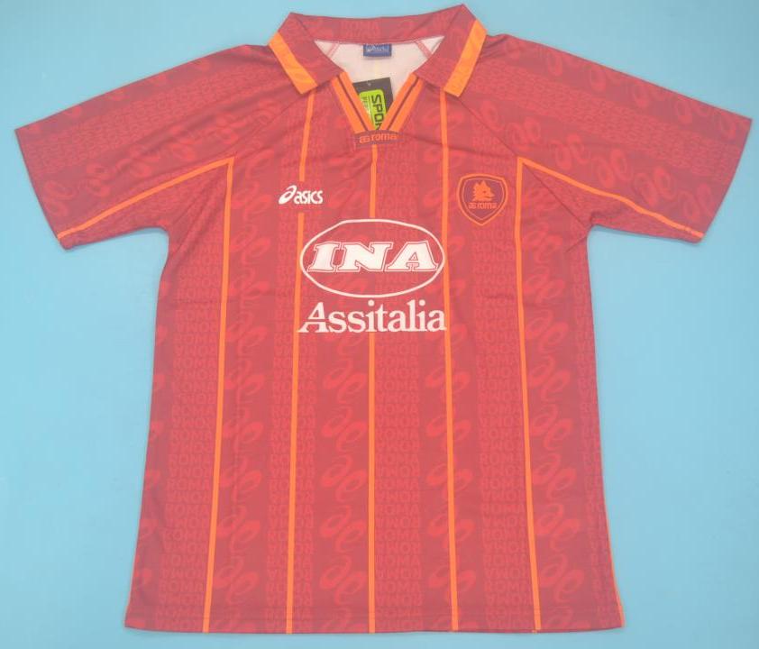 CAMISETA PRIMERA EQUIPACIÓN AS ROMA 1996/97