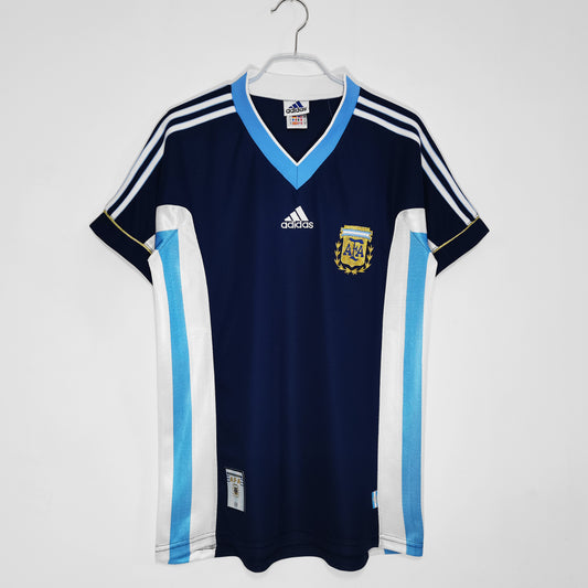 CAMISETA SEGUNDA EQUIPACIÓN ARGENTINA 1998