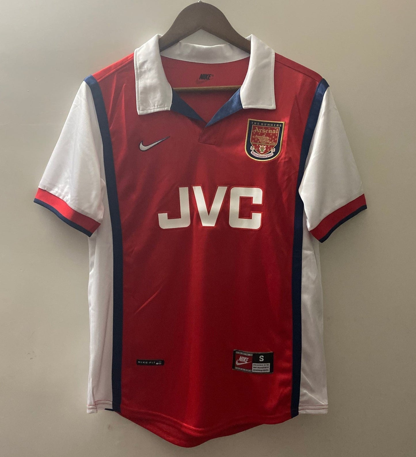 CAMISETA PRIMERA EQUIPACIÓN ARSENAL 1998/99