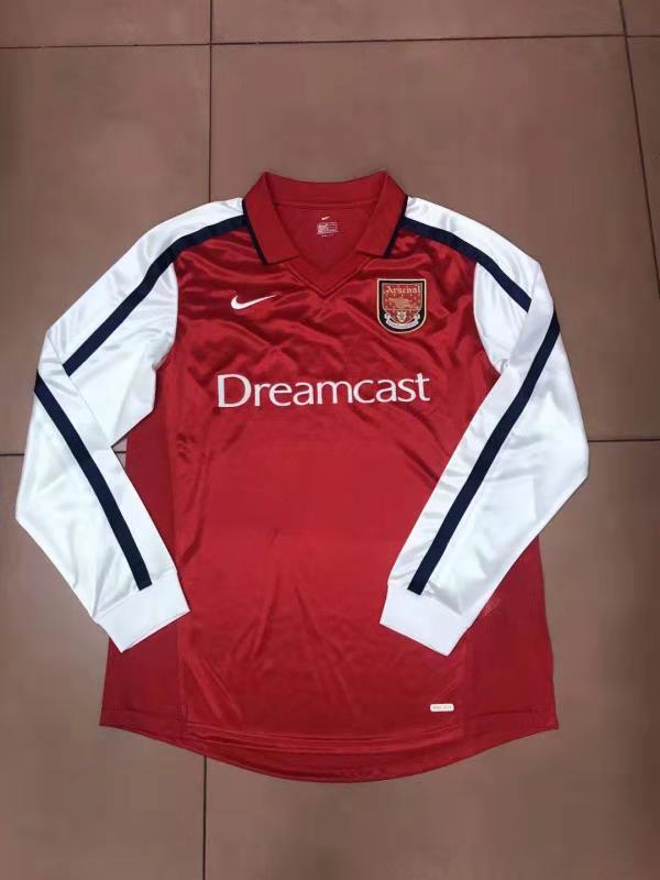 CAMISETA PRIMERA EQUIPACIÓN ARSENAL 2000/02