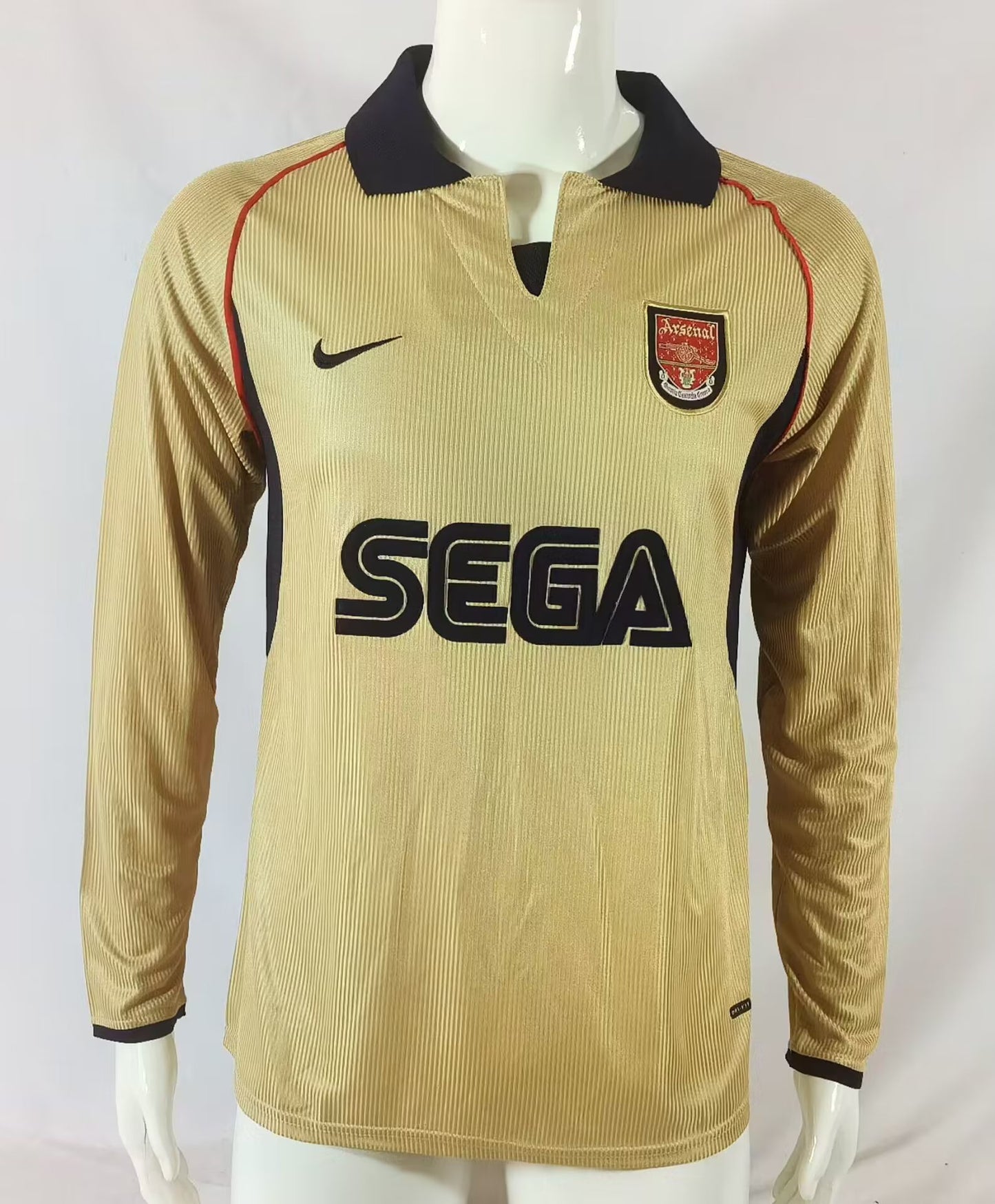 CAMISETA SEGUNDA EQUIPACIÓN ARSENAL 2001/02