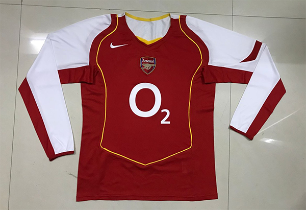 CAMISETA PRIMERA EQUIPACIÓN ARSENAL 2004/05