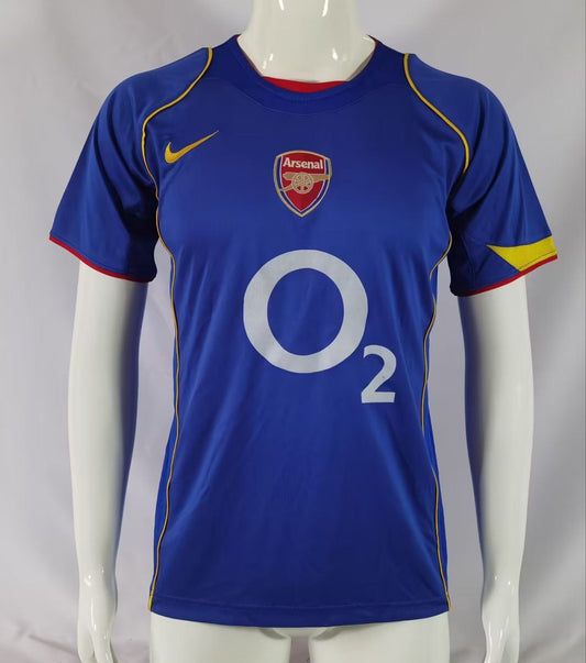 CAMISETA SEGUNDA EQUIPACIÓN ARSENAL 2004/05