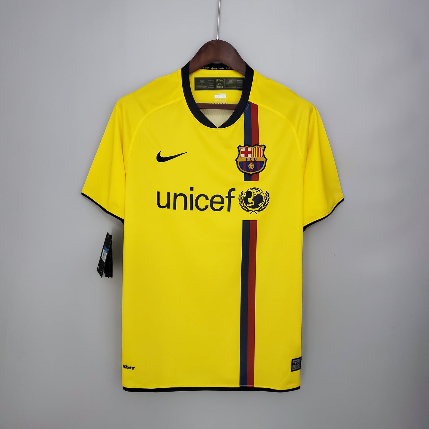 CAMISETA SEGUNDA EQUIPACIÓN BARCELONA 2008/09