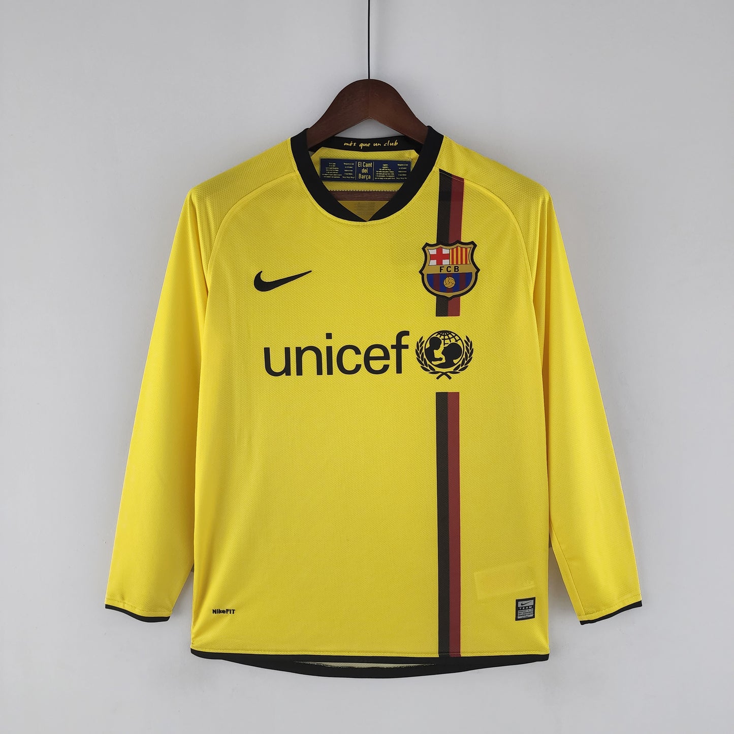 CAMISETA SEGUNDA EQUIPACIÓN BARCELONA 2008/09