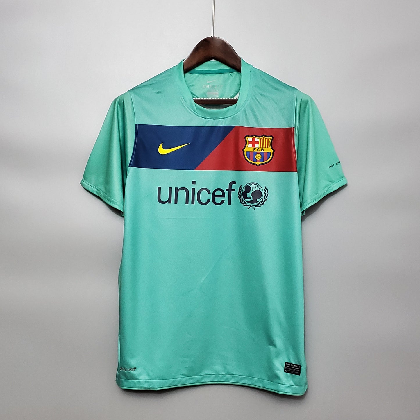 CAMISETA SEGUNDA EQUIPACIÓN BARCELONA 2010/11