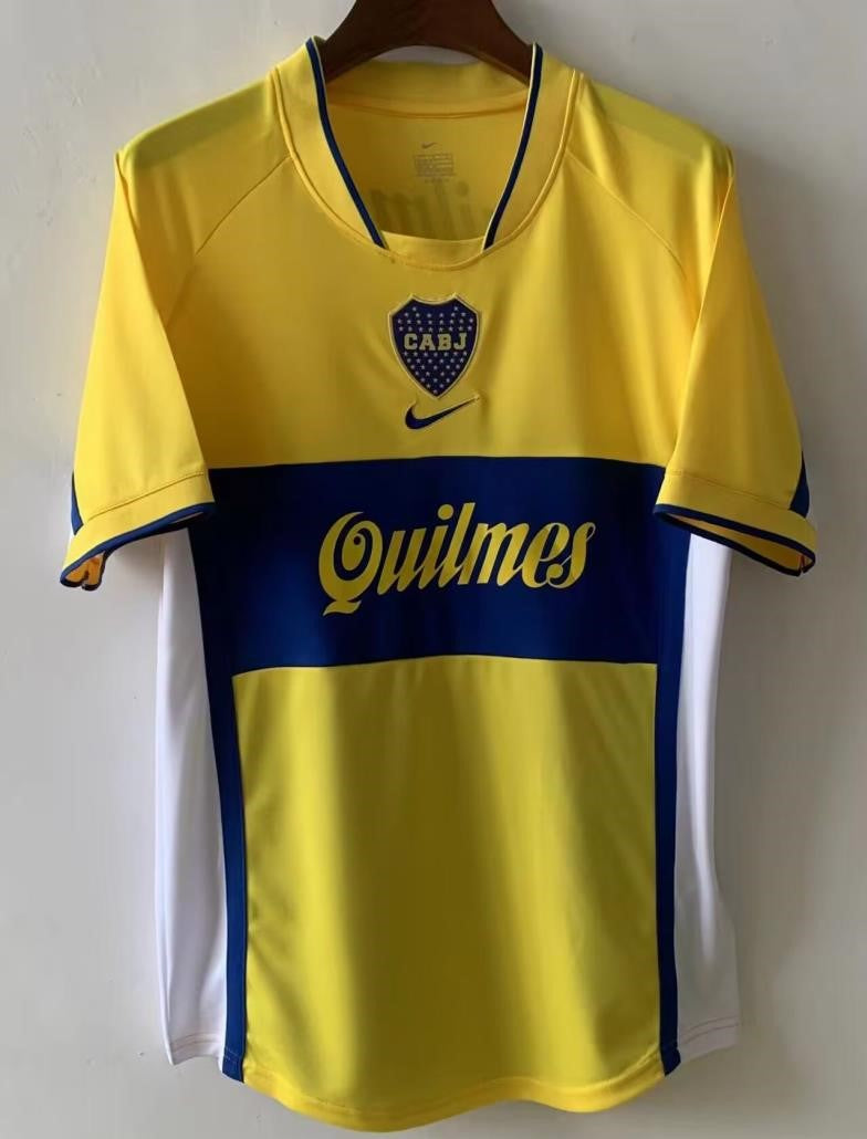 CAMISETA SEGUNDA EQUIPACIÓN BOCA JUNIORS 2001/02