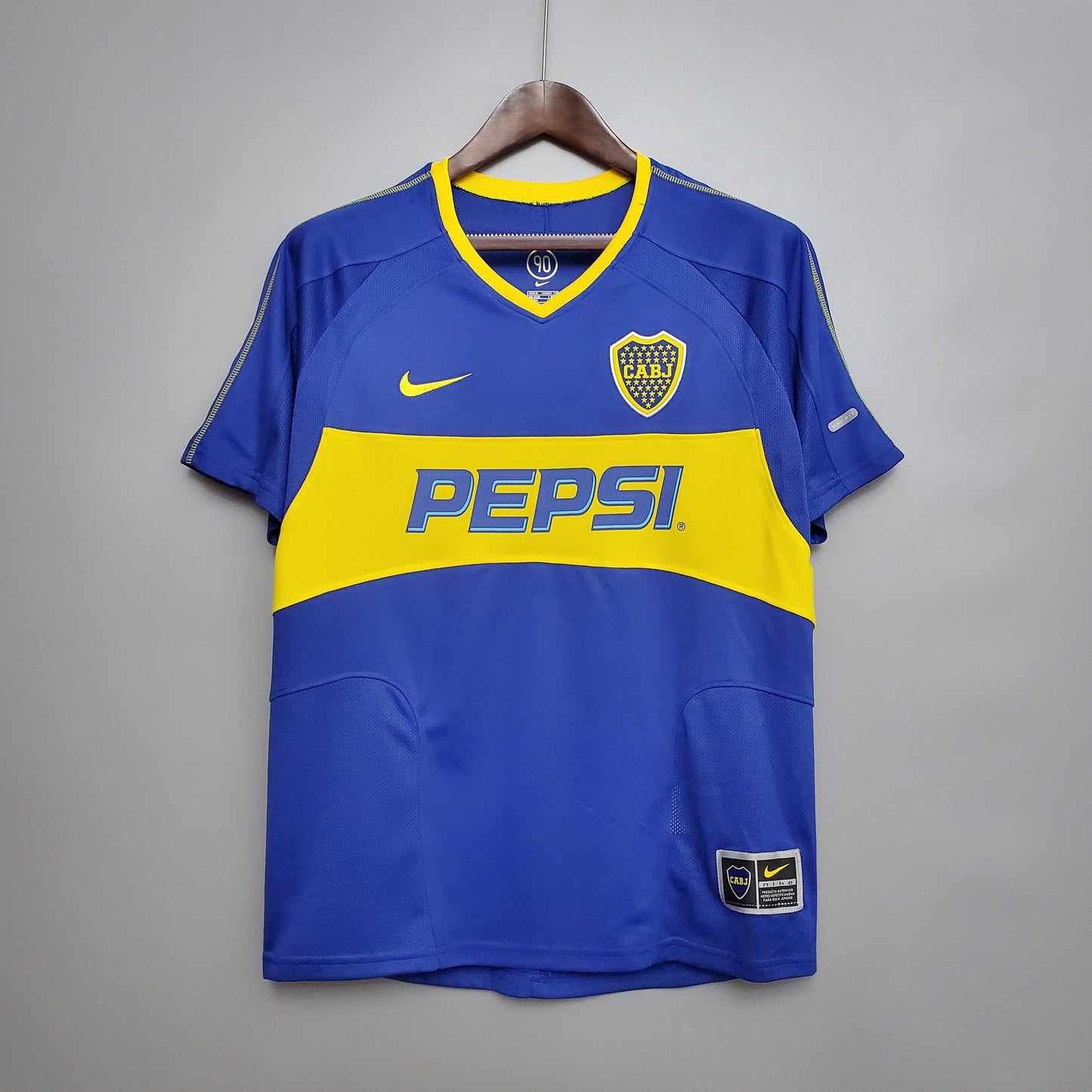 CAMISETA PRIMERA EQUIPACIÓN BOCA JUNIORS 2003/04