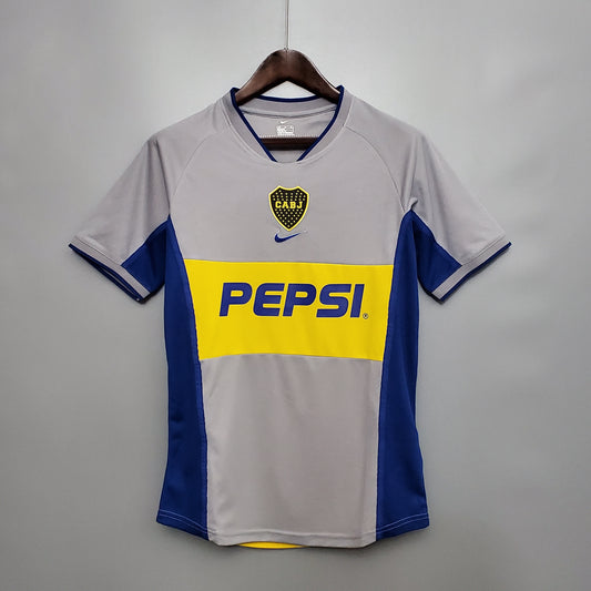 CAMISETA TERCERA EQUIPACIÓN BOCA JUNIORS 2002/03