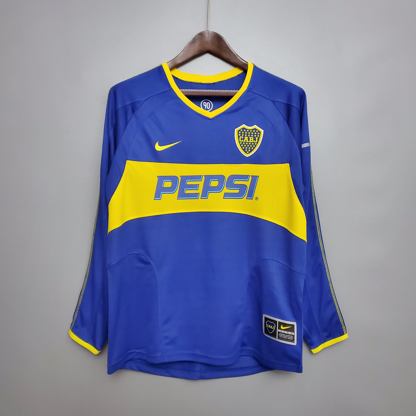 CAMISETA PRIMERA EQUIPACIÓN BOCA JUNIORS 2003/04