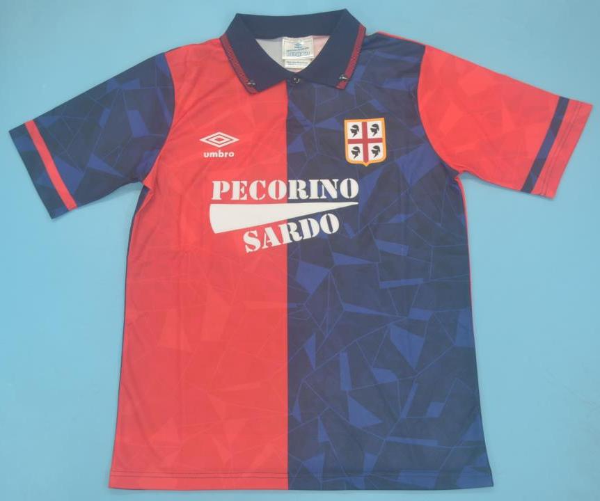 CAMISETA PRIMERA EQUIPACIÓN CAGLIARI 1992/93