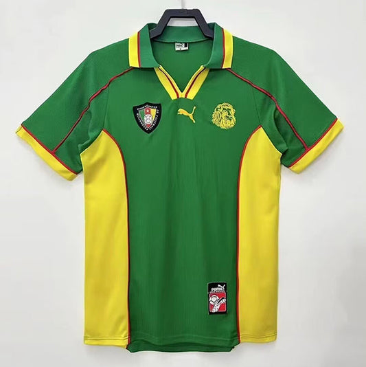 CAMISETA PRIMERA EQUIPACIÓN CAMERÚN 1998