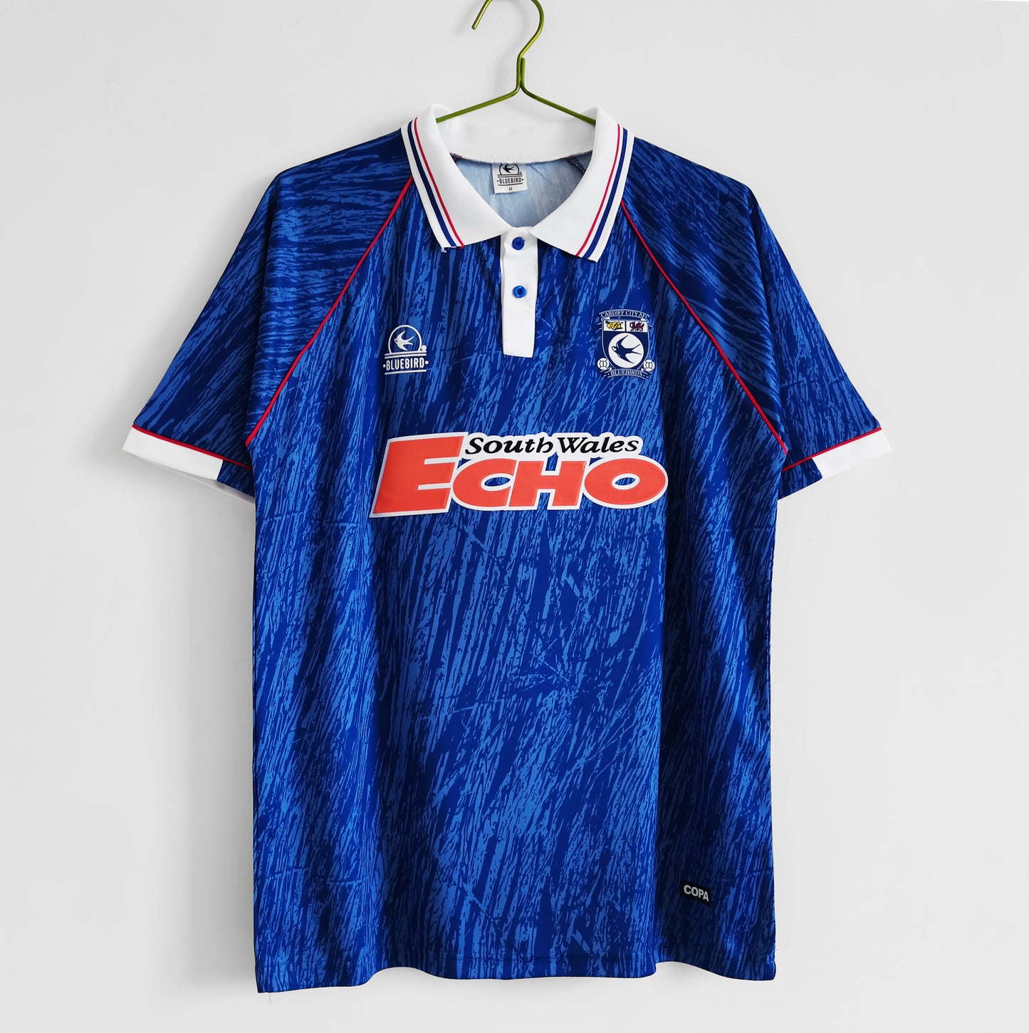 CAMISETA PRIMERA EQUIPACIÓN CARDIFF CITY 1992/94