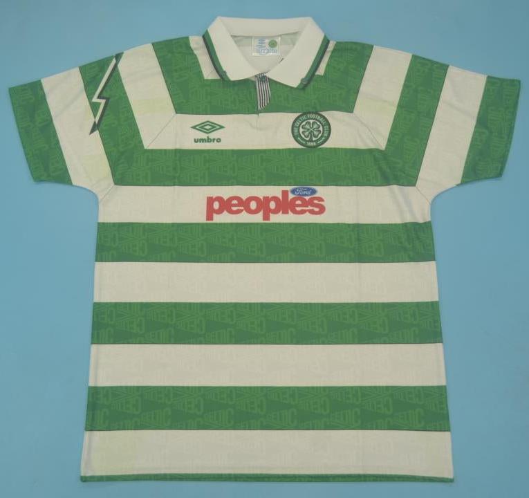 CAMISETA PRIMERA EQUIPACIÓN CELTIC 1991/92