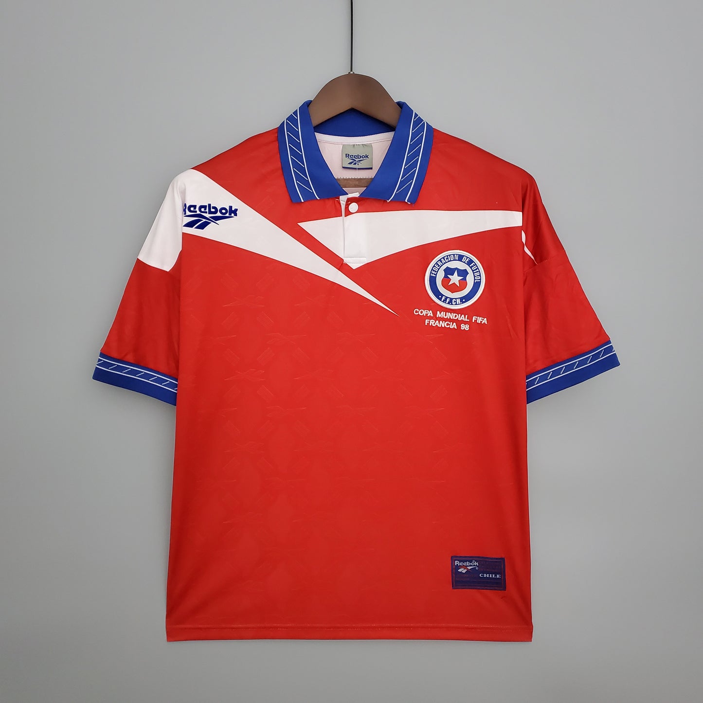 CAMISETA PRIMERA EQUIPACIÓN CHILE 1998