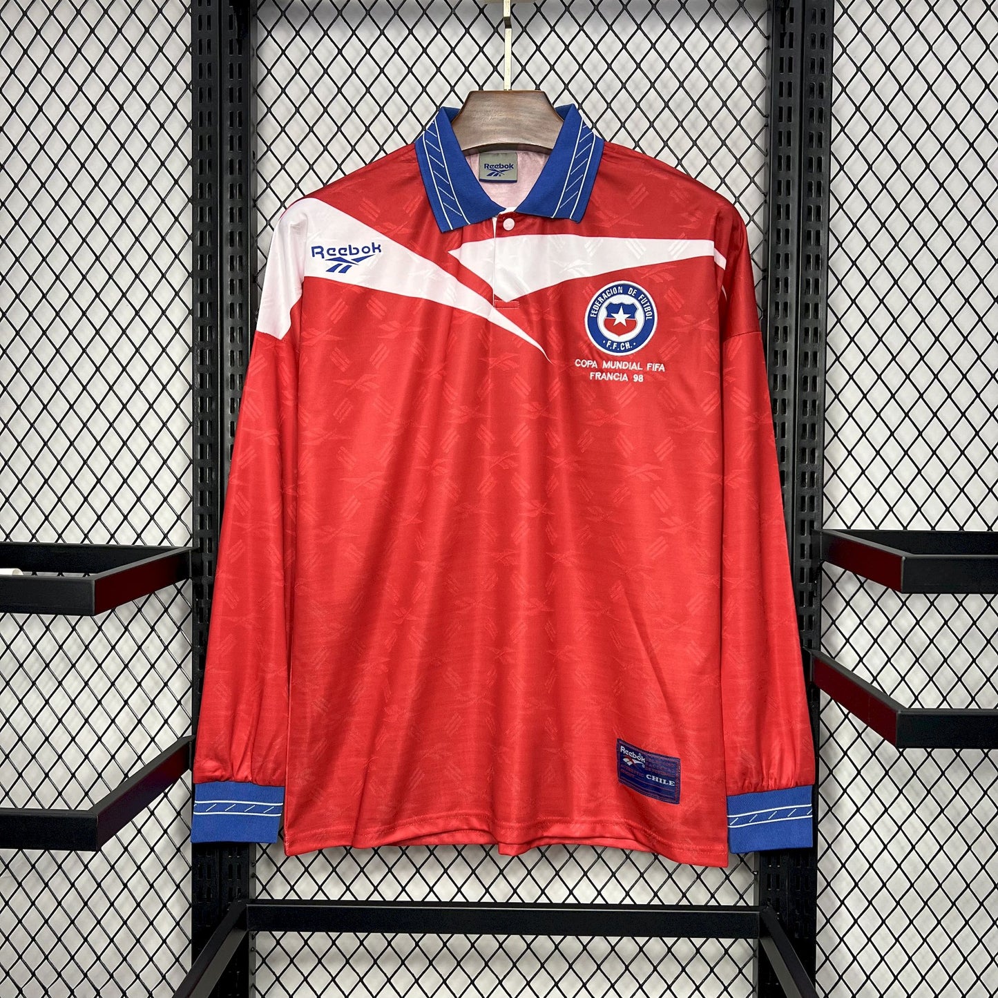 CAMISETA PRIMERA EQUIPACIÓN CHILE 1998