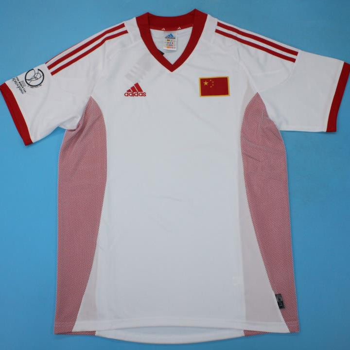 CAMISETA SEGUNDA EQUIPACIÓN CHINA 2002