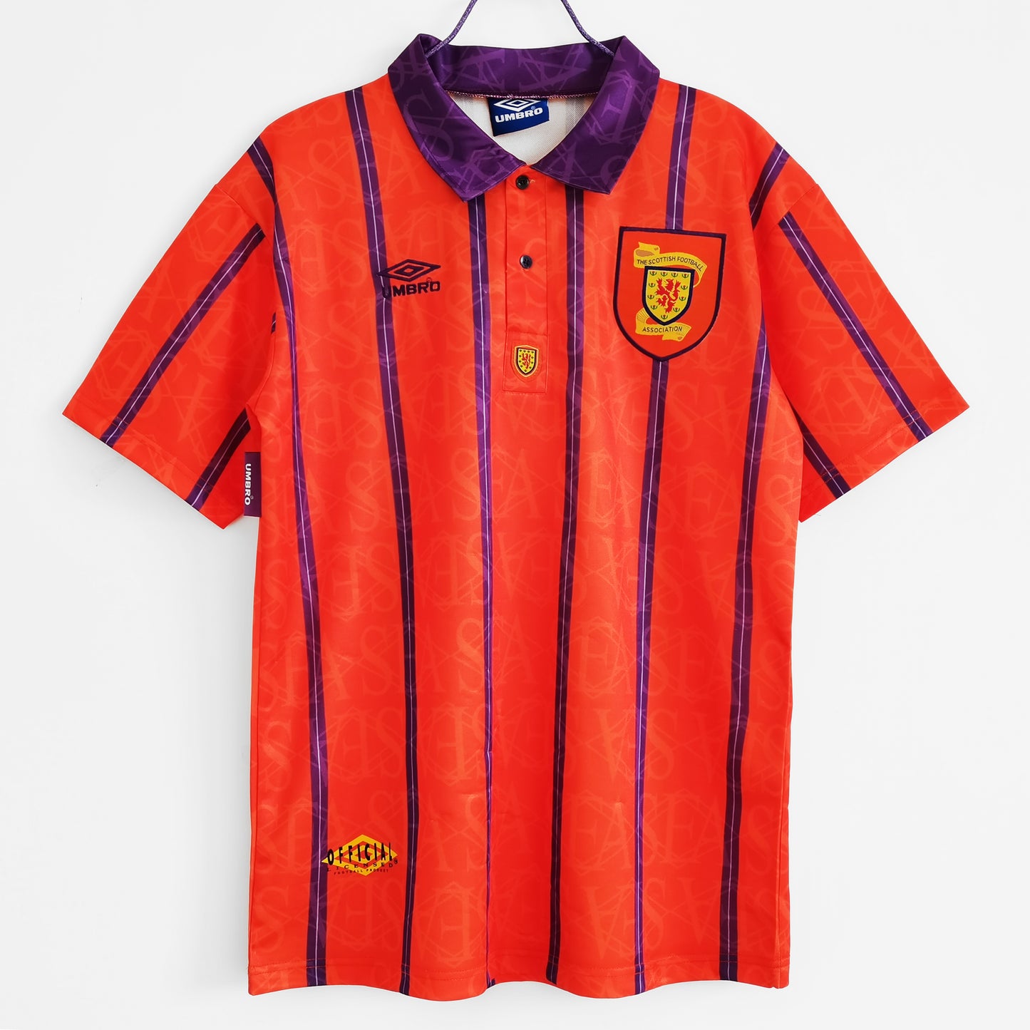 CAMISETA SEGUNDA EQUIPACIÓN ESCOCIA 1993