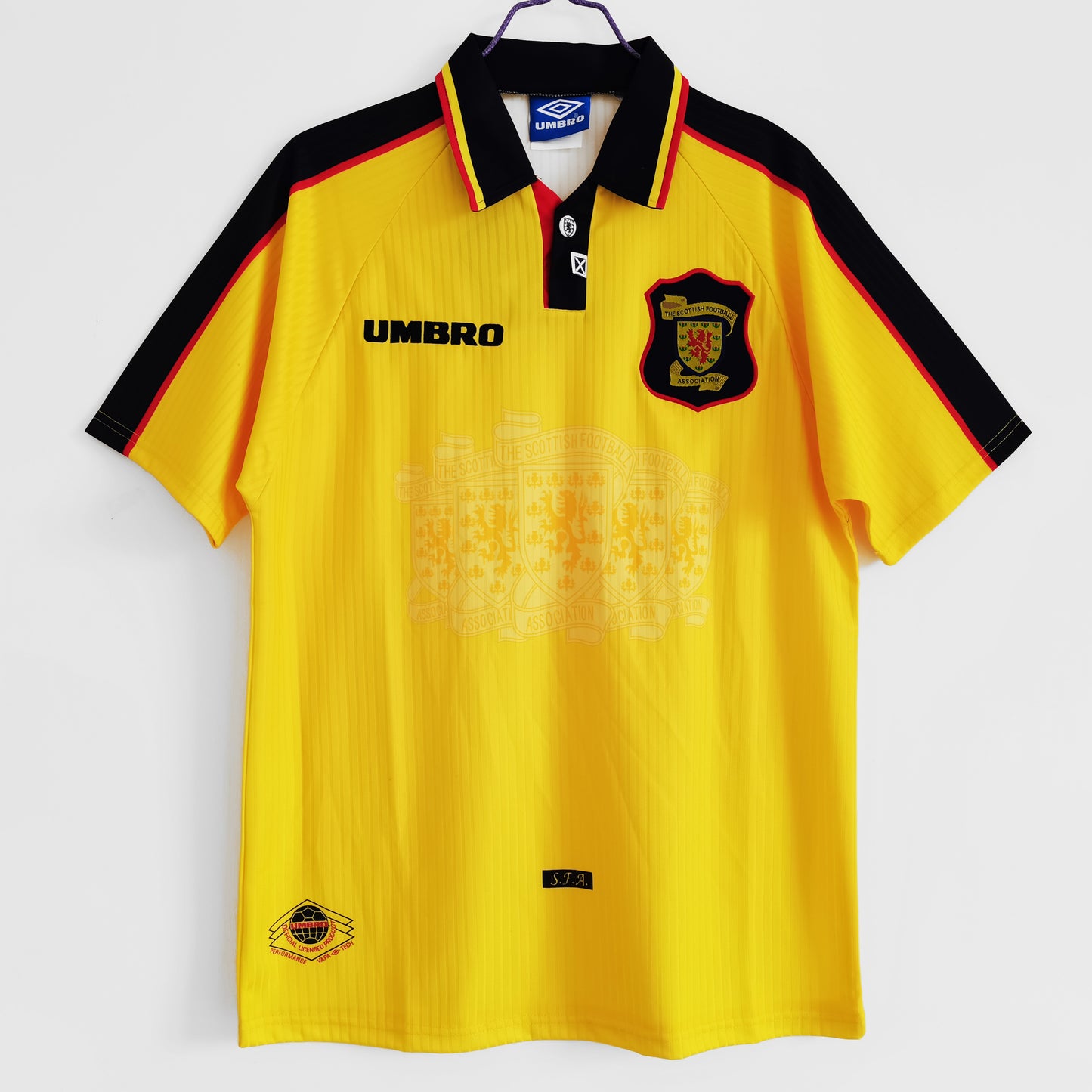 CAMISETA SEGUNDA EQUIPACIÓN ESCOCIA 1997