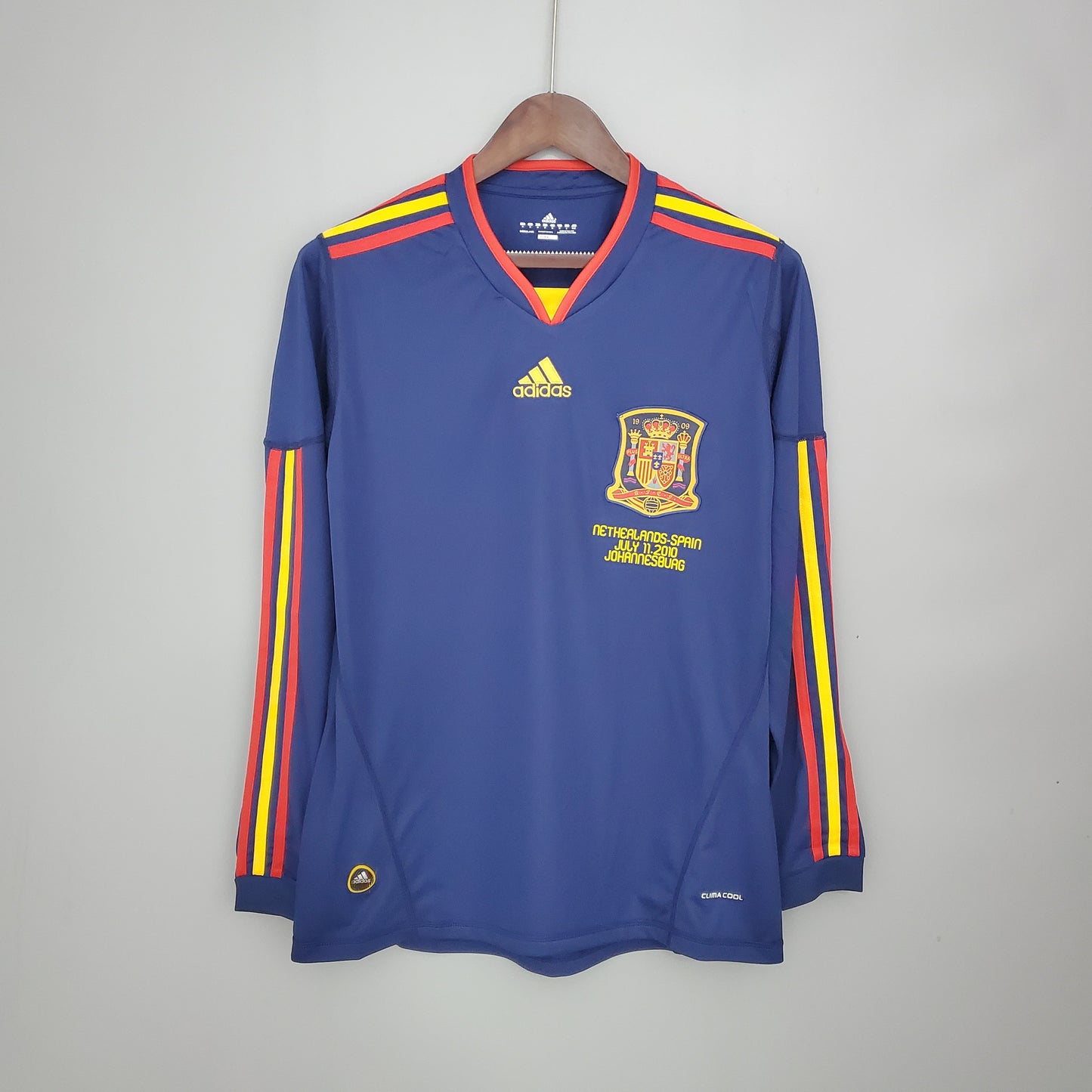 CAMISETA SEGUNDA EQUIPACIÓN ESPAÑA 2010