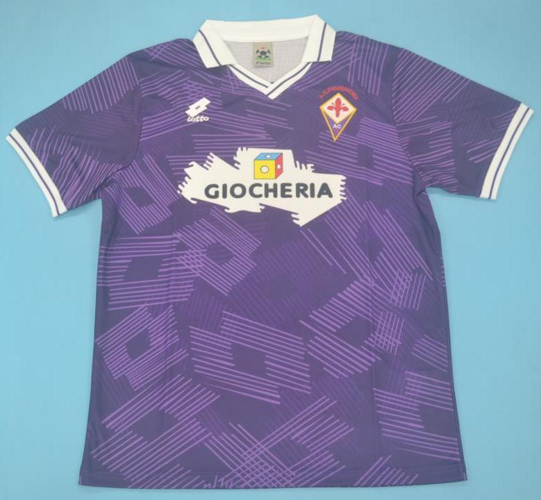 CAMISETA PRIMERA EQUIPACIÓN FIORENTINA 1991/92