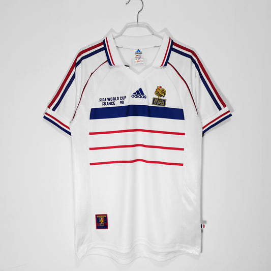 CAMISETA SEGUNDA EQUIPACIÓN FRANCIA 1998