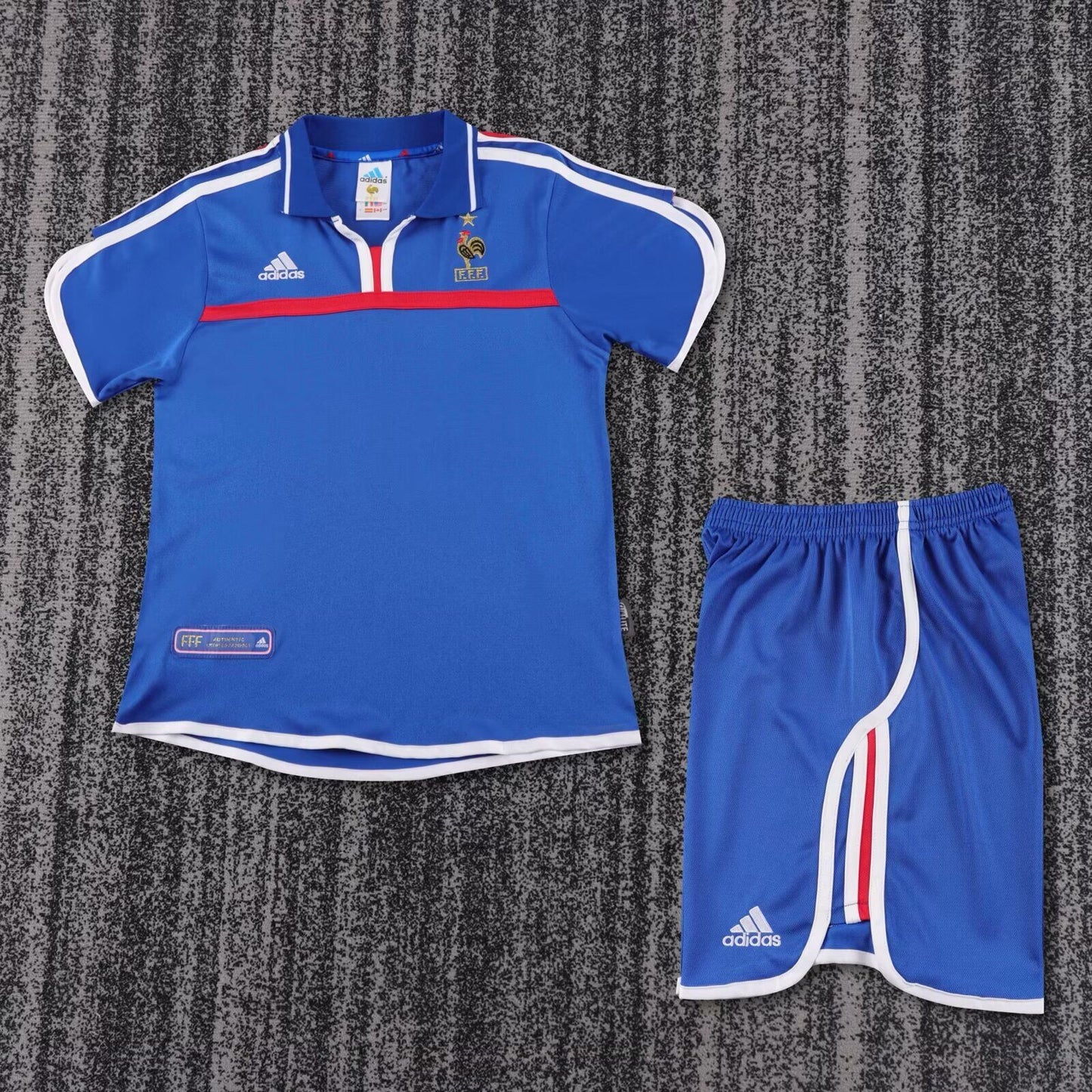 CAMISETA PRIMERA EQUIPACIÓN FRANCIA 2000 INFANTIL