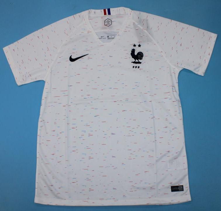 CAMISETA SEGUNDA EQUIPACIÓN FRANCIA 2018-2