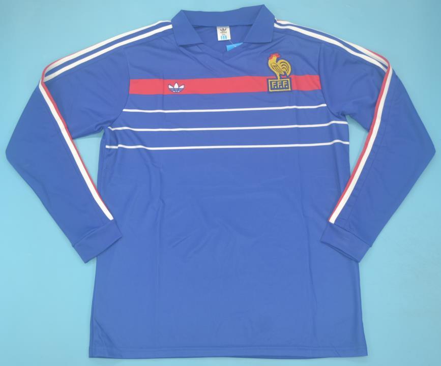 CAMISETA PRIMERA EQUIPACIÓN FRANCIA 1984