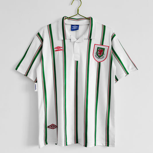 CAMISETA SEGUNDA EQUIPACIÓN GALES 1992