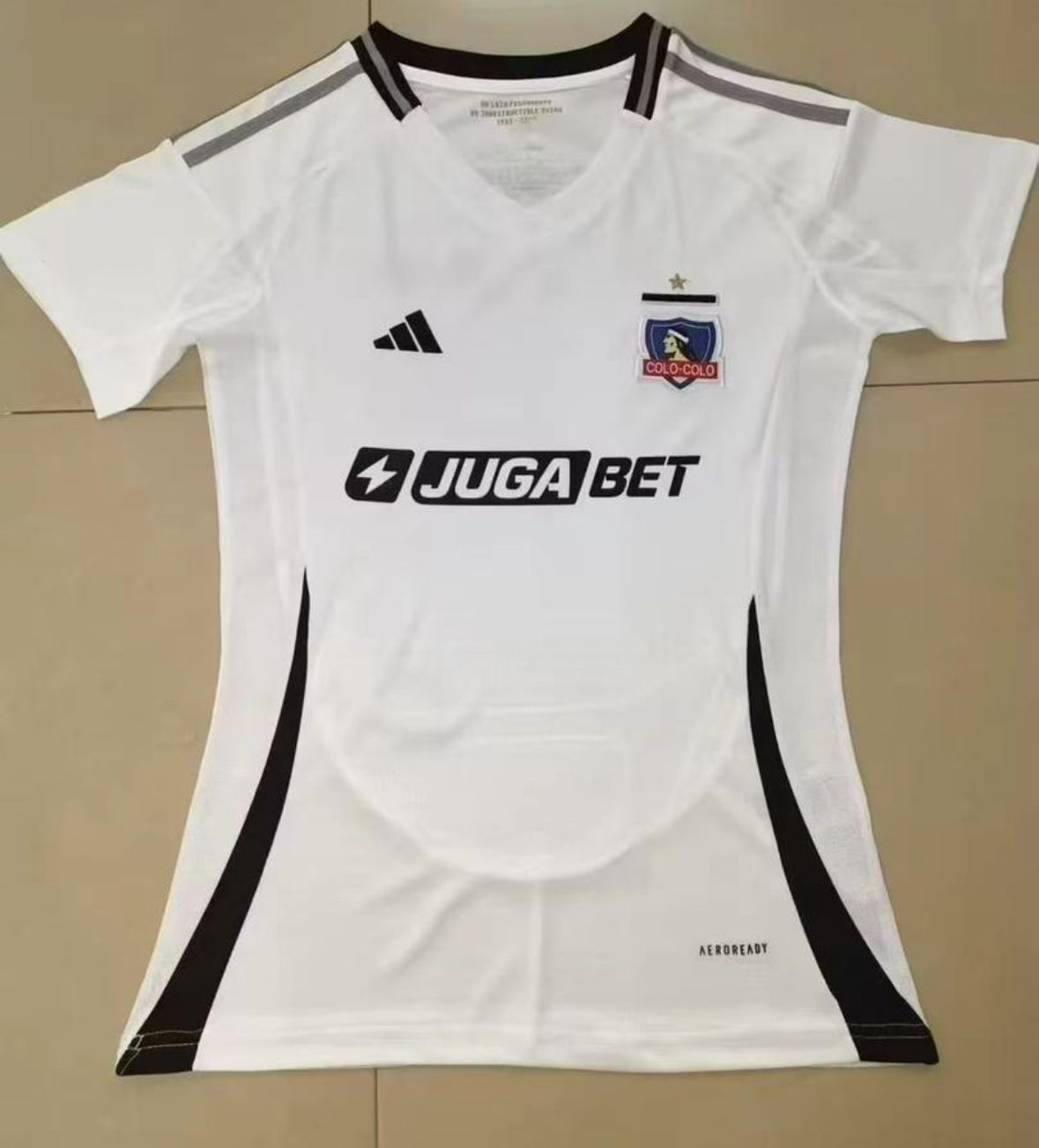 CAMISETA PRIMERA EQUIPACIÓN COLO COLO 2025 VERSIÓN FEMENINA