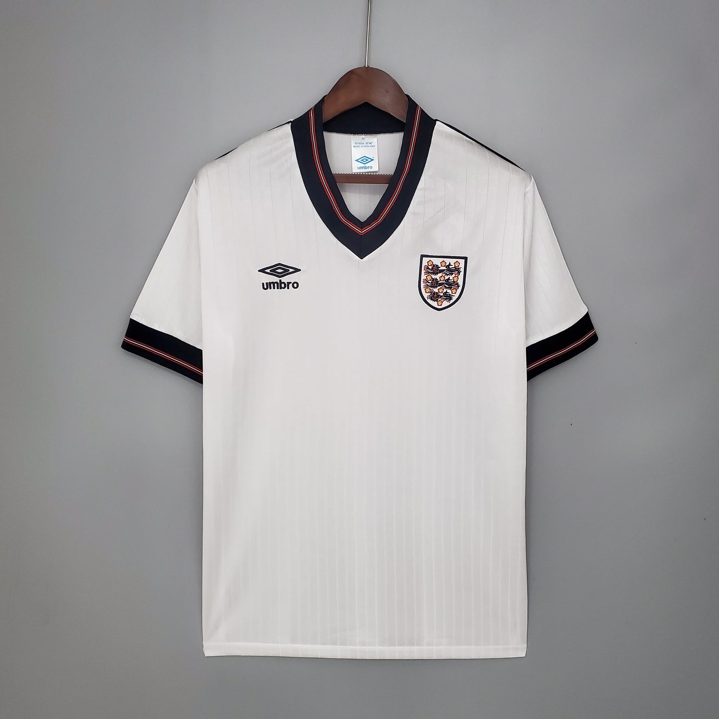 CAMISETA PRIMERA EQUIPACIÓN INGLATERRA 1986