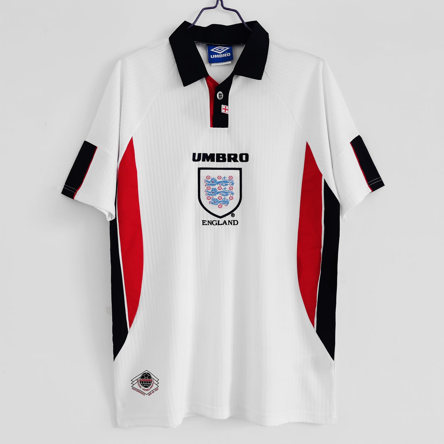 CAMISETA PRIMERA EQUIPACIÓN INGLATERRA 1998