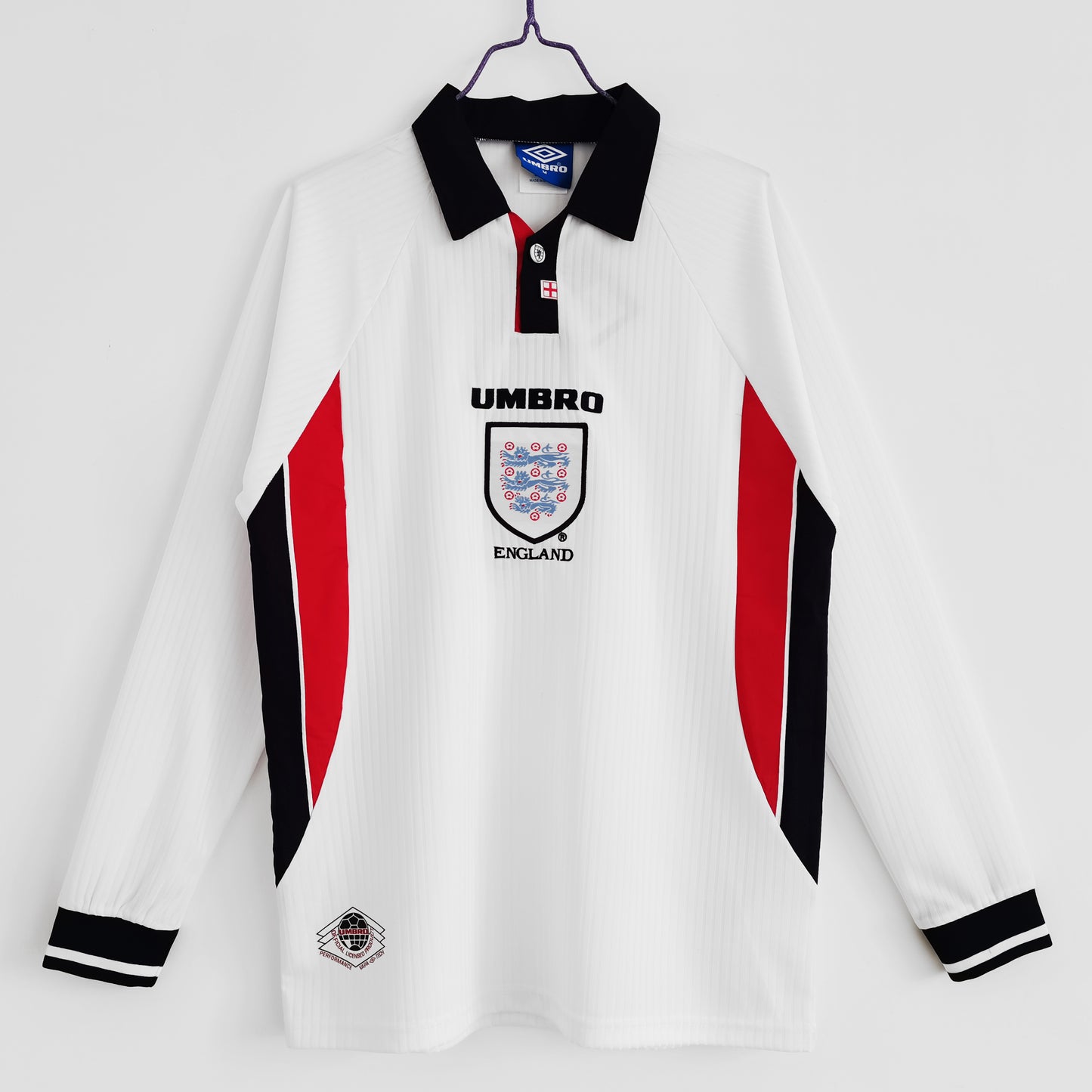 CAMISETA PRIMERA EQUIPACIÓN INGLATERRA 1998