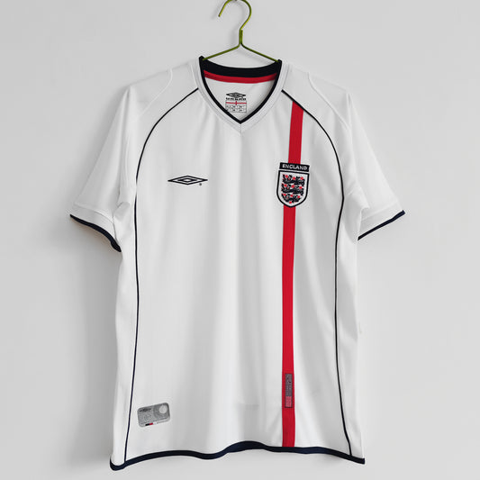 CAMISETA PRIMERA EQUIPACIÓN INGLATERRA 2002